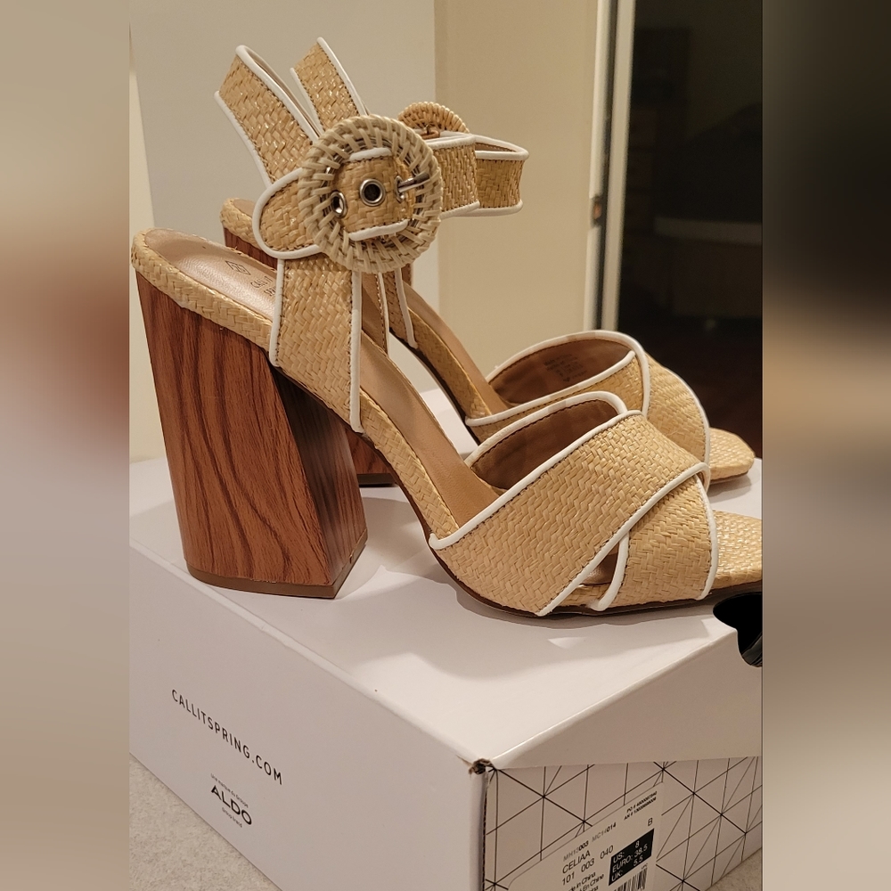 Call It Spring Celiaa Block Heel Sandal [New] - image 1